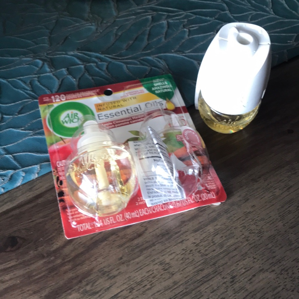 Air Wick Essential Oils Apple Cinnamon Medley